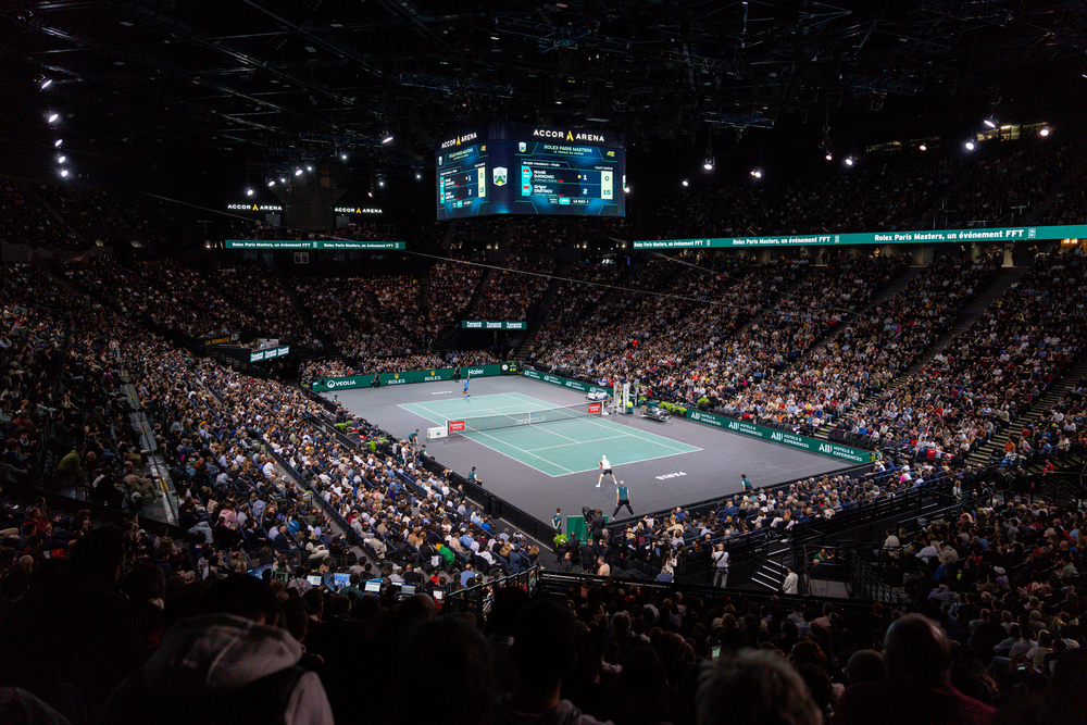 La billetterie pour le Rolex Paris masters ouverte pour les licenciés FFT