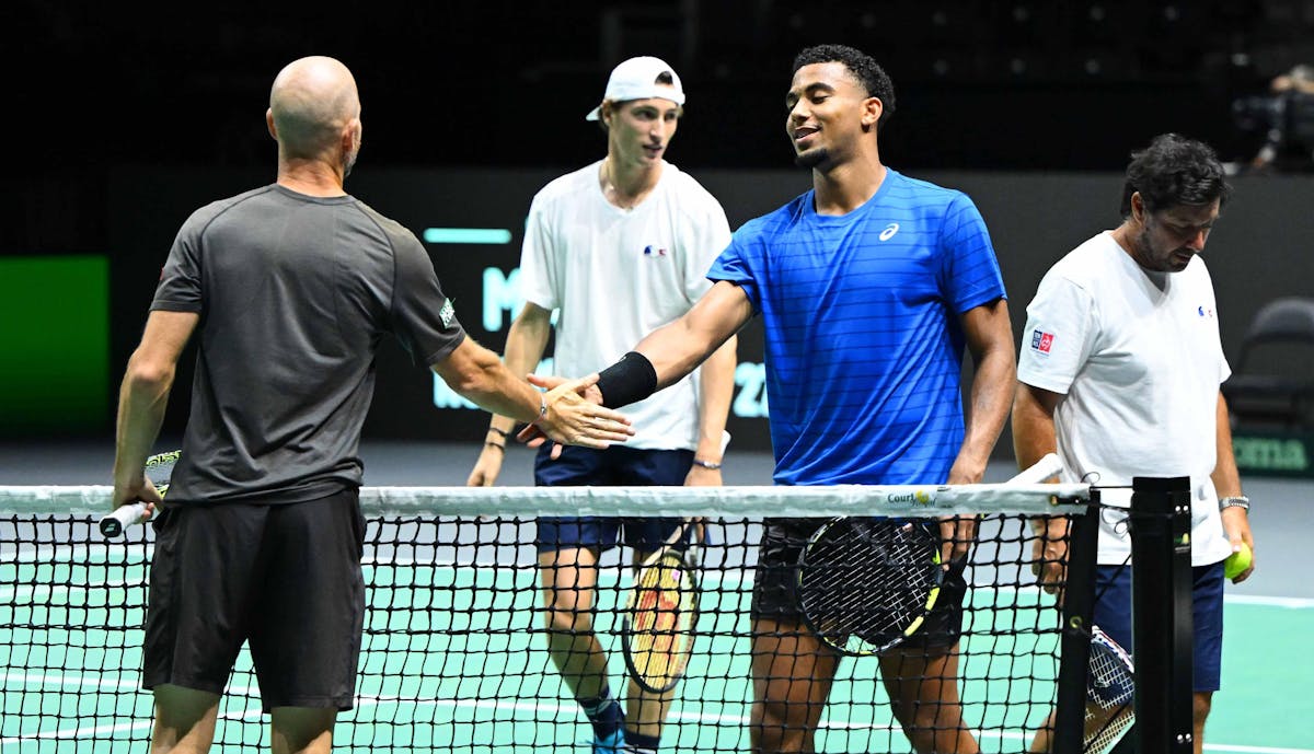 Les Bleus à pied d’œuvre à Manchester | Fédération française de tennis