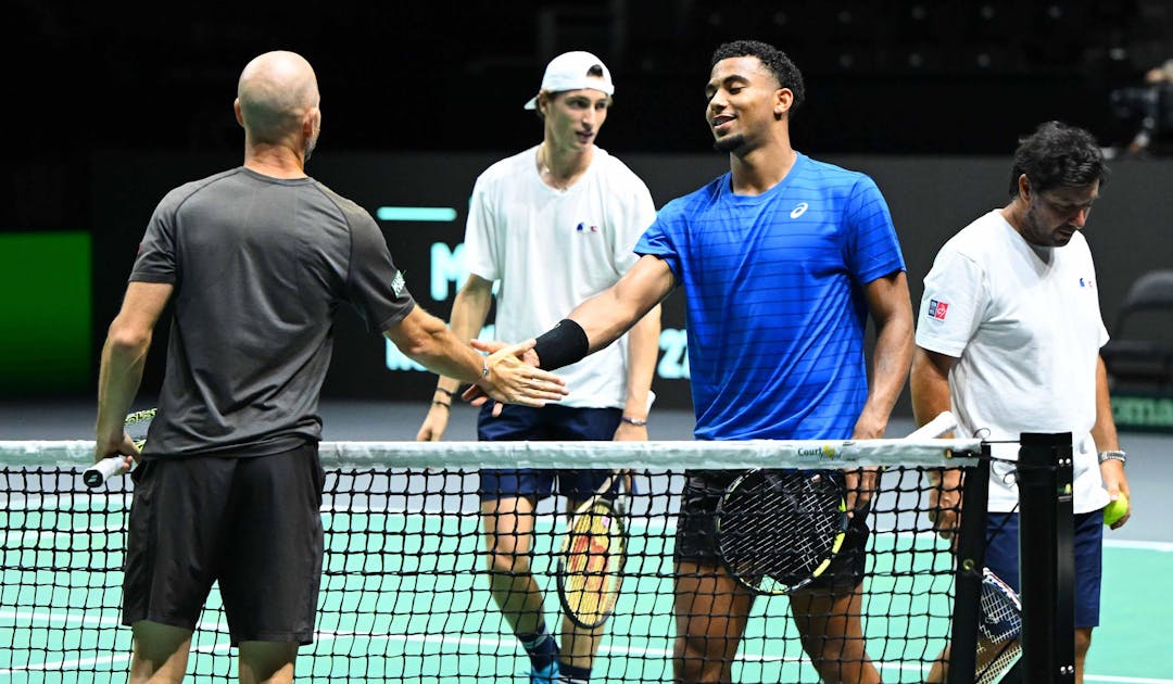 Les Bleus à pied d’œuvre à Manchester | Fédération française de tennis