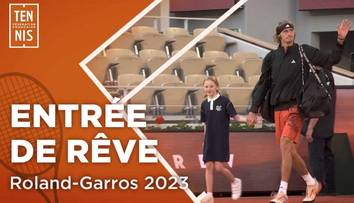 Entrée de rêve, toujours le même bonheur ! | Fédération française de tennis