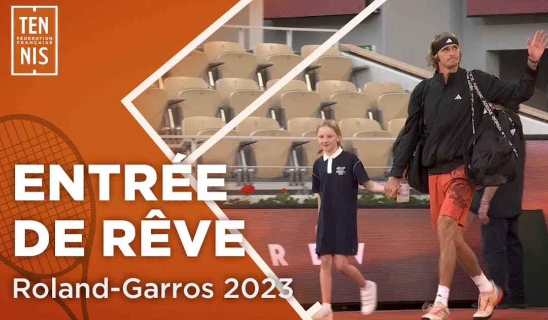 Entrée de rêve, toujours le même bonheur ! | Fédération française de tennis