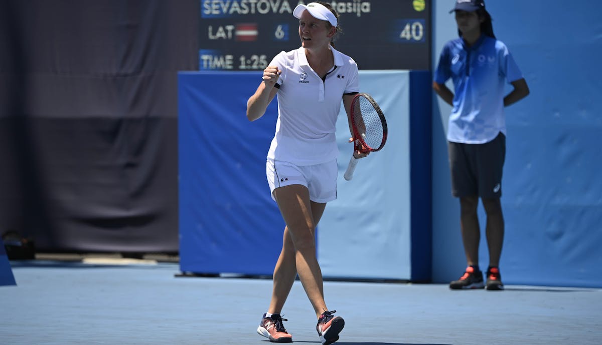 Jeux olympiques : Ferro voit double | Fédération française de tennis