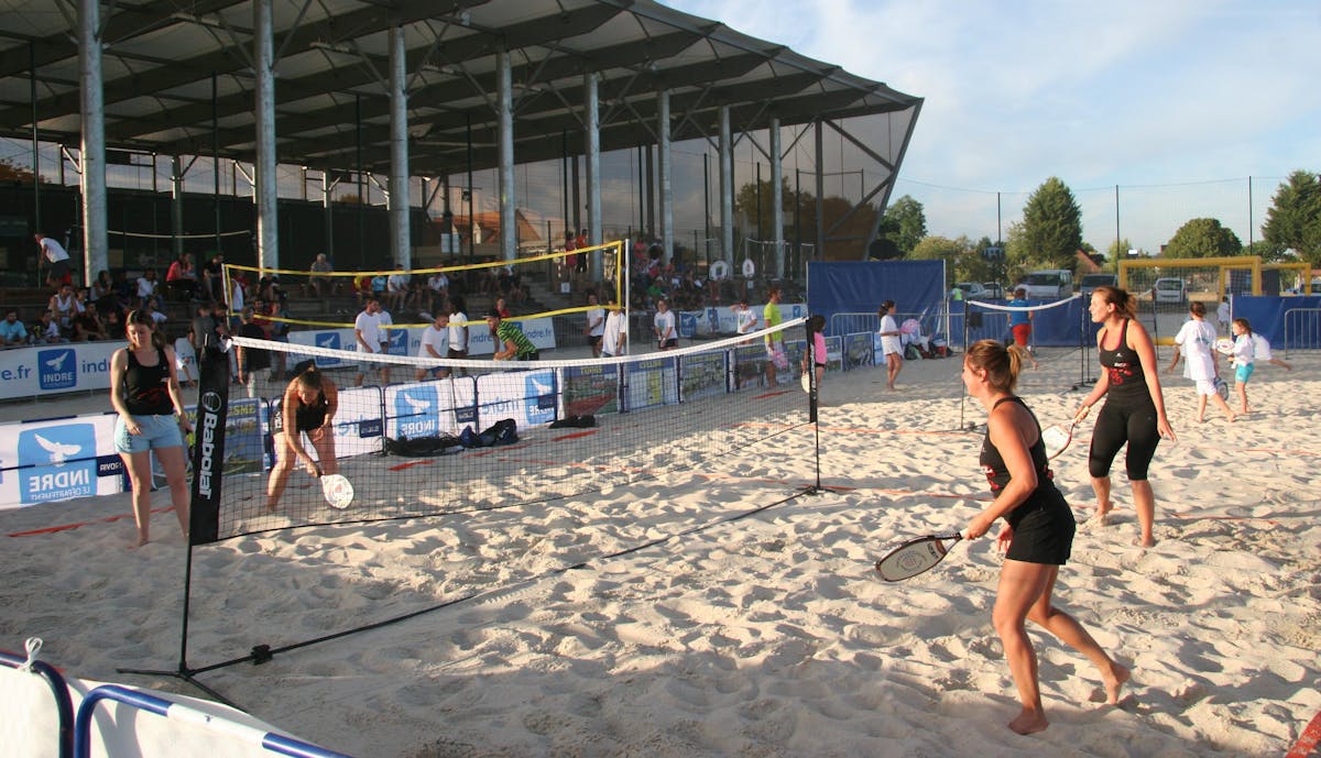 Carré beach : Châteauroux, « Centre » du beach tennis ! | Fédération française de tennis