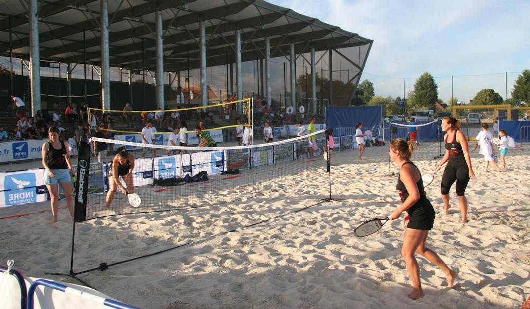 Carré beach : Châteauroux, « Centre » du beach tennis ! | Fédération française de tennis