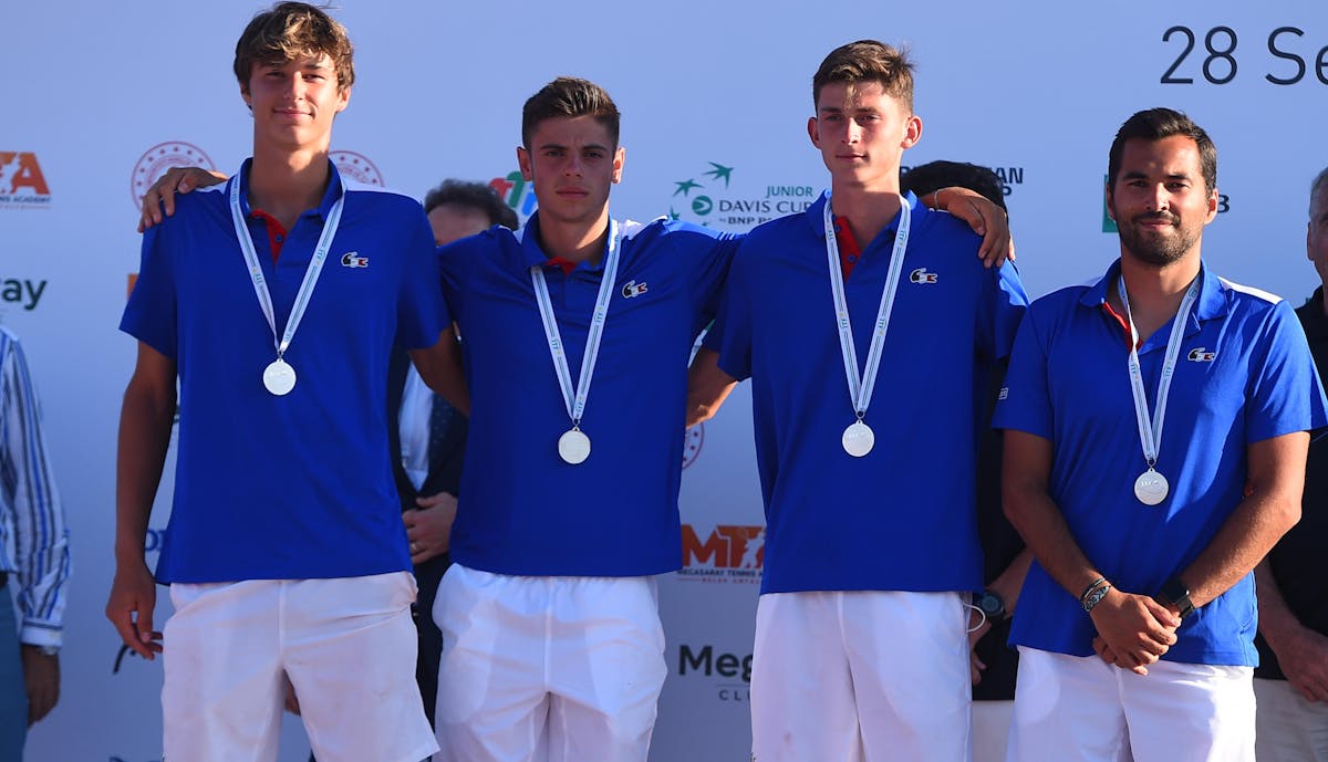 Coupe Davis juniors : les Bleus terminent en argent | Fédération française de tennis