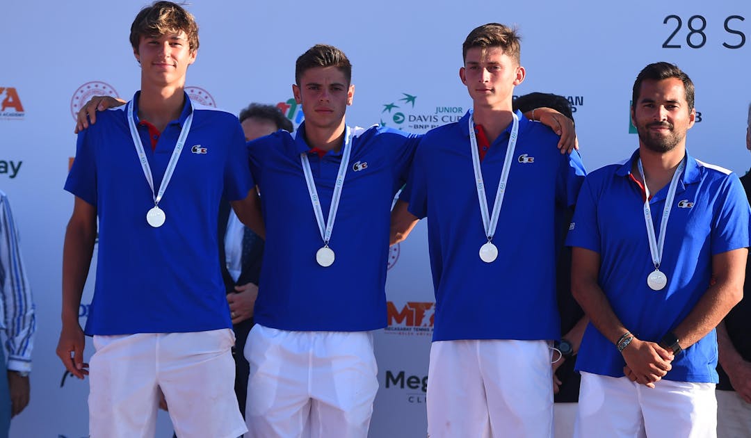 Coupe Davis juniors : les Bleus terminent en argent | Fédération française de tennis