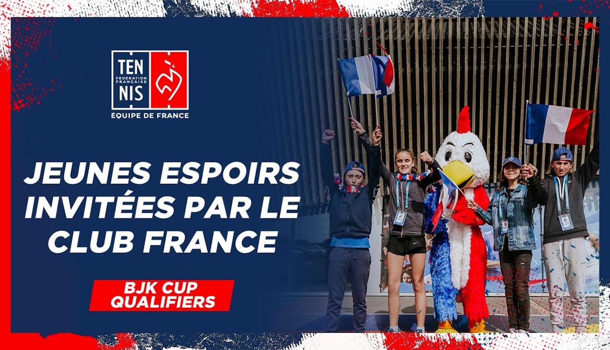 Les jeunes espoirs invitées au Portel par le Club France | Fédération française de tennis