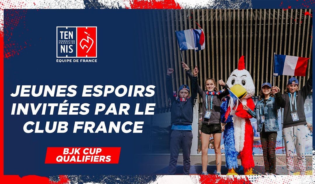 Les jeunes espoirs invitées au Portel par le Club France | Fédération française de tennis