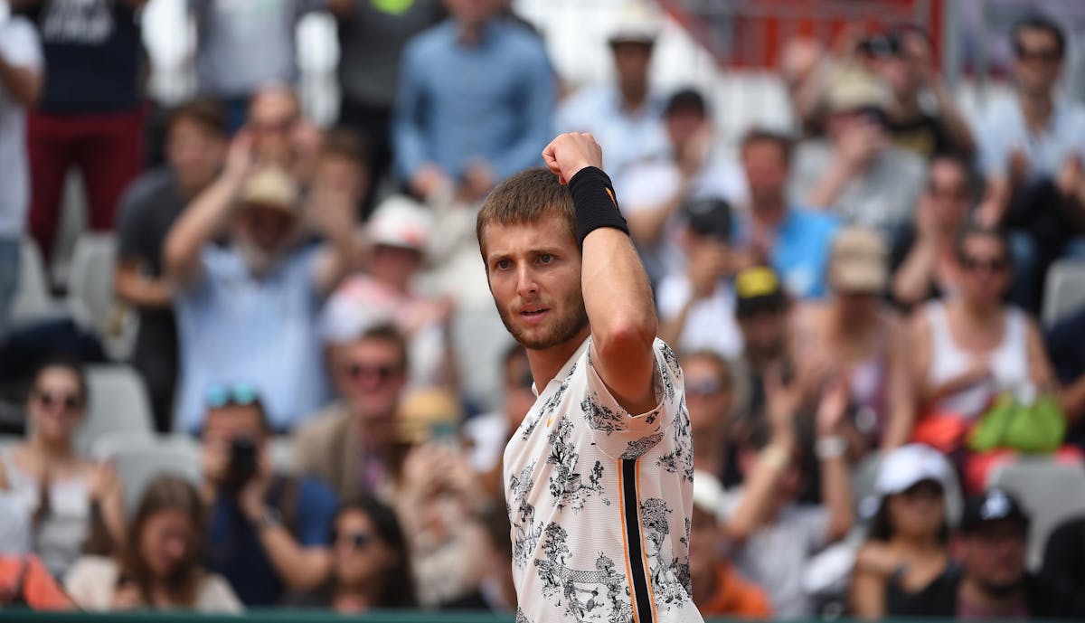 Corentin Moutet : &quot;C&#039;est bon signe pour la suite&quot; | Fédération française de tennis