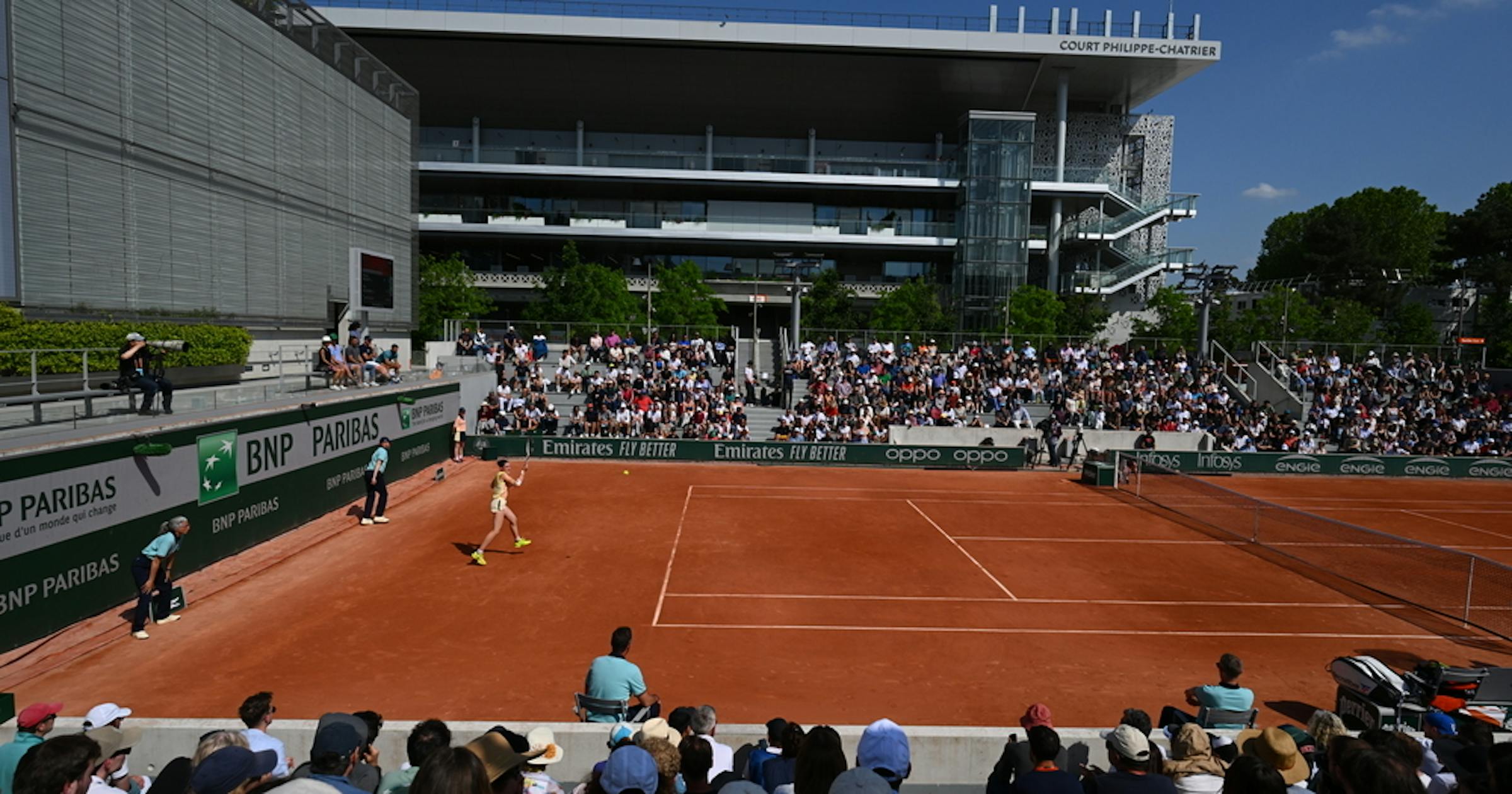 On Monday May 20, observe the French at Roland-Garros