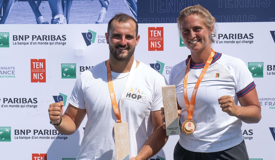 Championnats de France tennis-fauteuil individuels, Pauline Déroulède et Guilhem Laget conservent leur titre | Fédération française de tennis