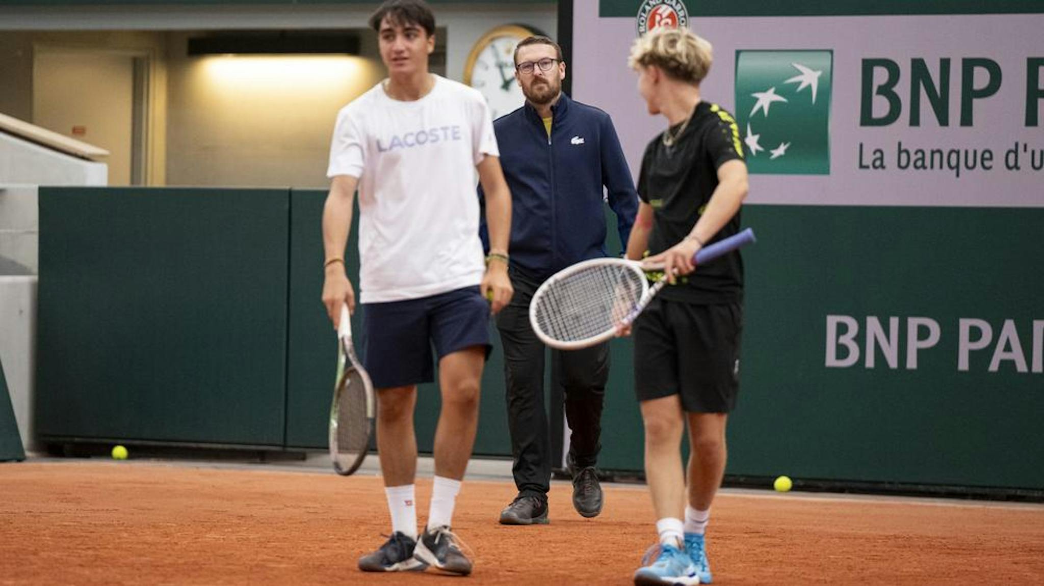 Daniel Jade, Jules Rimbaud et Gérald Bremond.