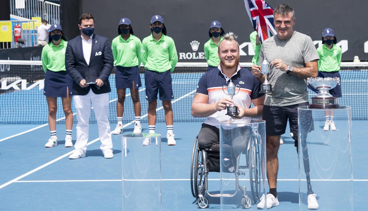 Nicolas Peifer et Stéphane Houdet s'inclinent en finale de l'Open d'Australie tennis-fauteuil | Fédération française de tennis