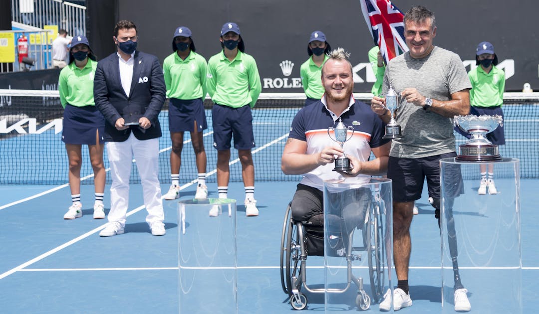 Nicolas Peifer et Stéphane Houdet s'inclinent en finale de l'Open d'Australie tennis-fauteuil | Fédération française de tennis