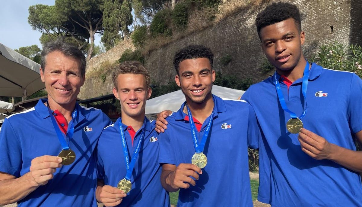 U18 garçons : les juniors champions d'Europe ! | Fédération française de tennis