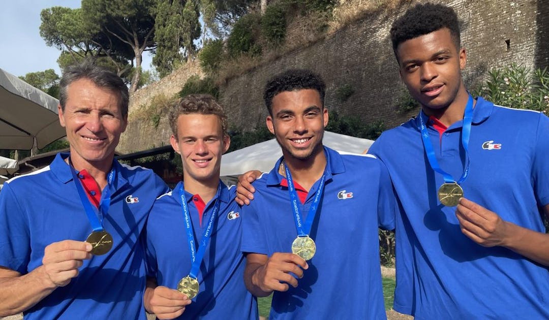 U18 garçons : les juniors champions d'Europe ! | Fédération française de tennis