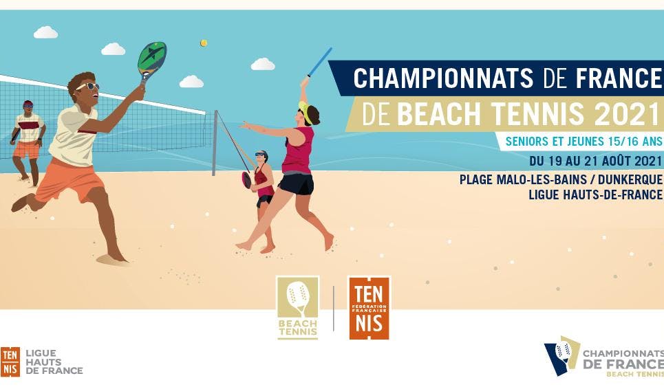 Carré beach : les championnats de France à Malo-les-Bains | Fédération française de tennis