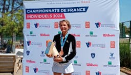 Chantal Grimal, championne de France 60 ans, dames