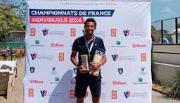 Guillaume Bousquet, champion de France 55 ans messieurs
