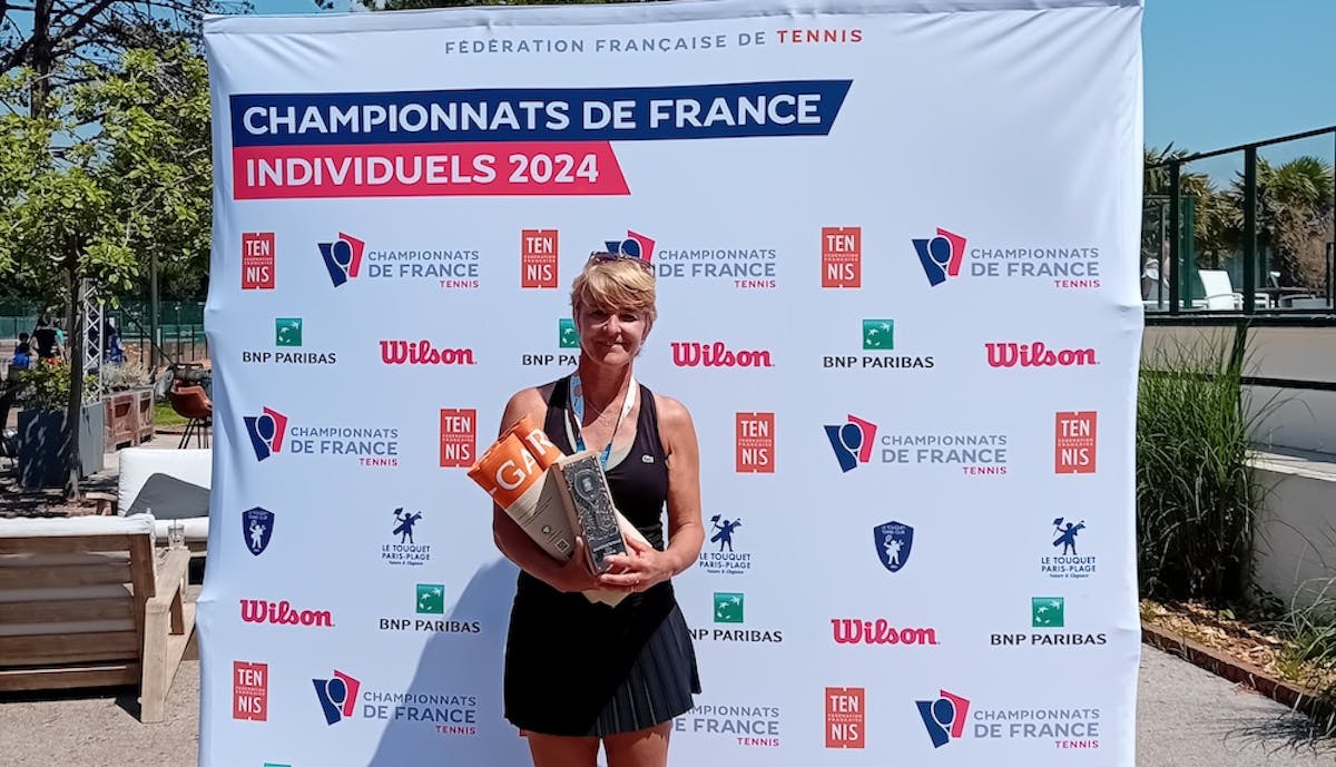 Virginie Buisson, championne de France 55 ans, dames