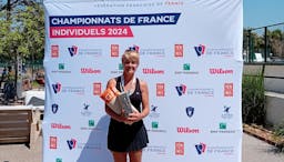 Virginie Buisson, championne de France 55 ans, dames