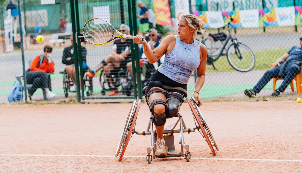 Pauline Deroulède, championnats de France tennis-fauteuil 2024