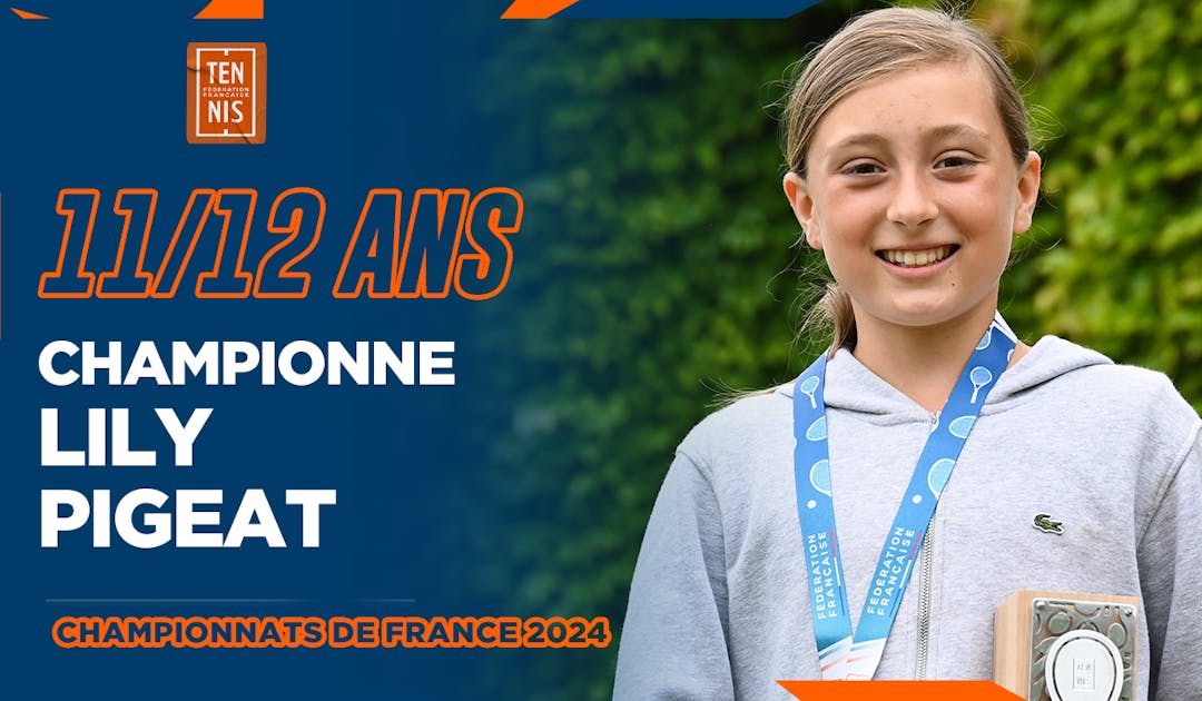 Vignette YouTube, Lily Pigeat, championne de France 11-12 ans 2024