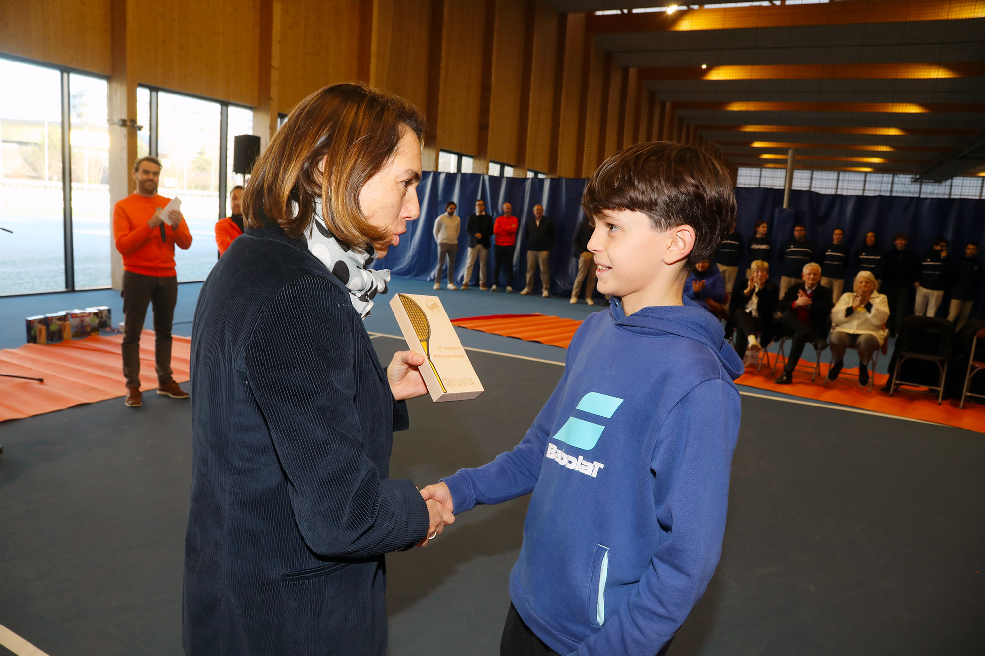 Le portrait d'Edgar Margoline, récent vainqueur de l'Open 10-12 du TCBB