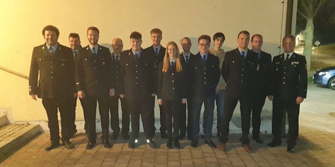 Vorstandschaft der Feuerwehr