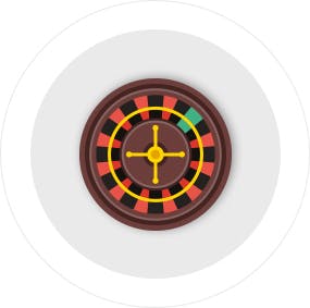 Roulette wheel representing online roulette games at Family Game Online