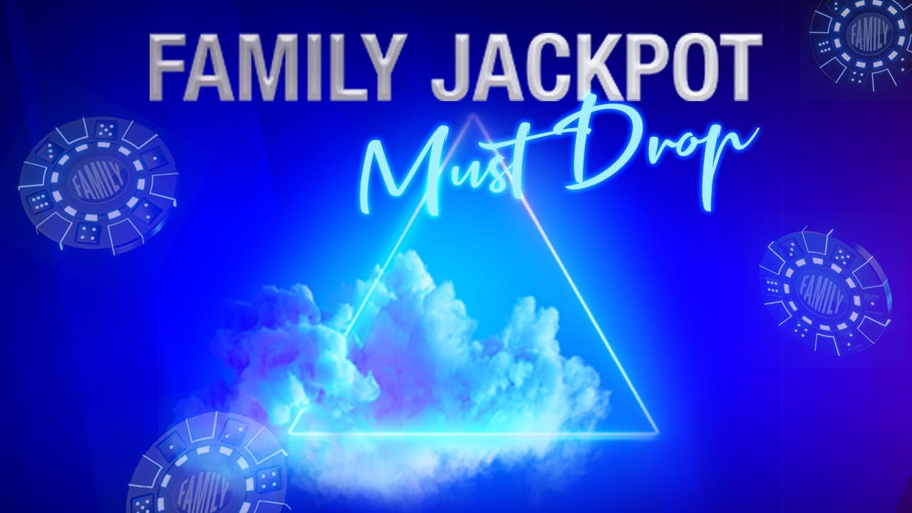 Everyone can try to win the Must Drop Jackpot at Family Game Online