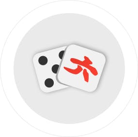 Two dice representing online dice games at Family Game Online