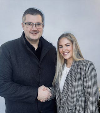 Stefán Guðnason, Forstöðumaður Símenntunar HA og Anna Margrét Leiðtogi stafrænnar þjónustu- félags- og markaðsmála Stétt