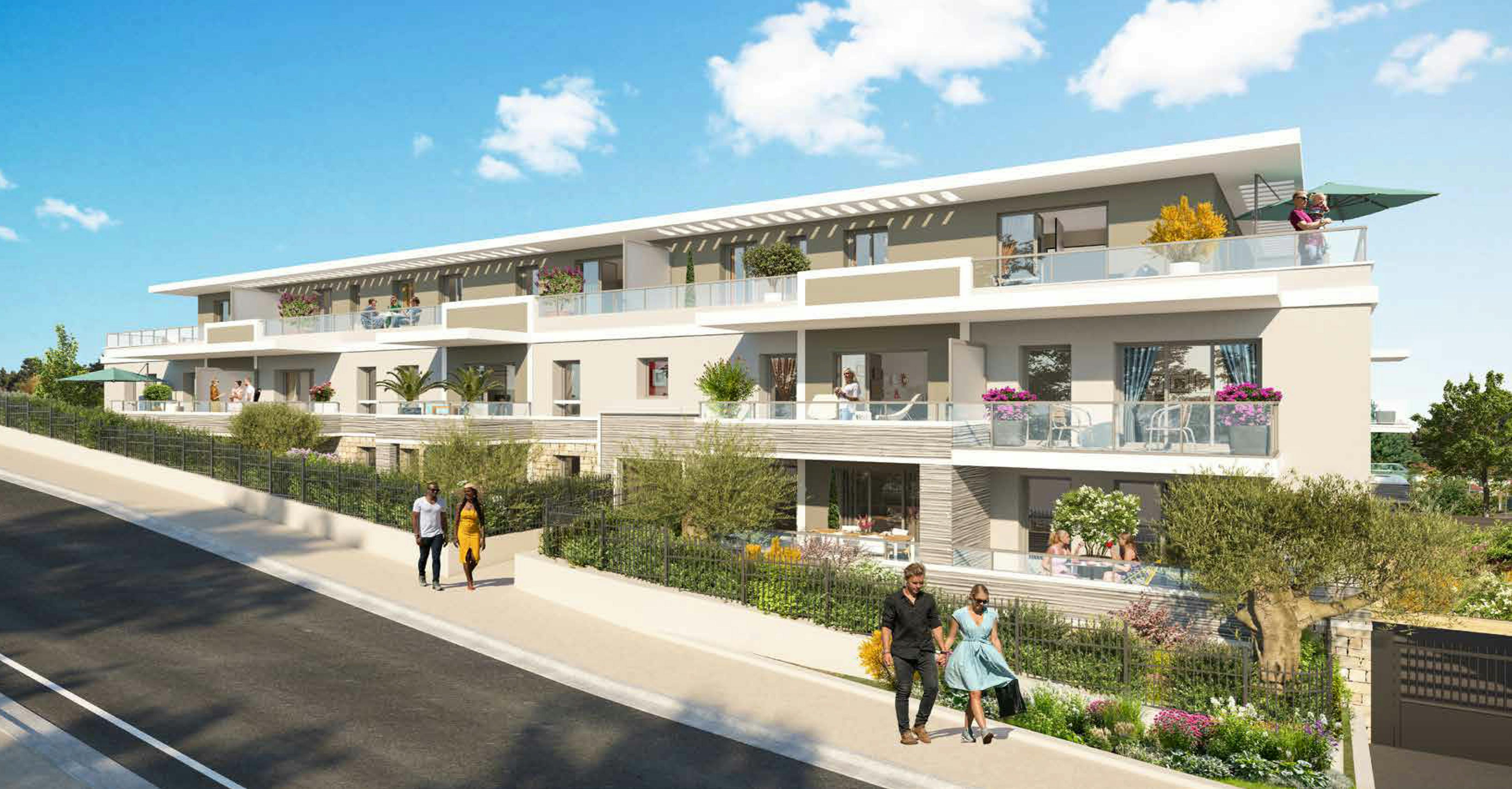 Nue-propriété : lancement commercial à Mougins (06)