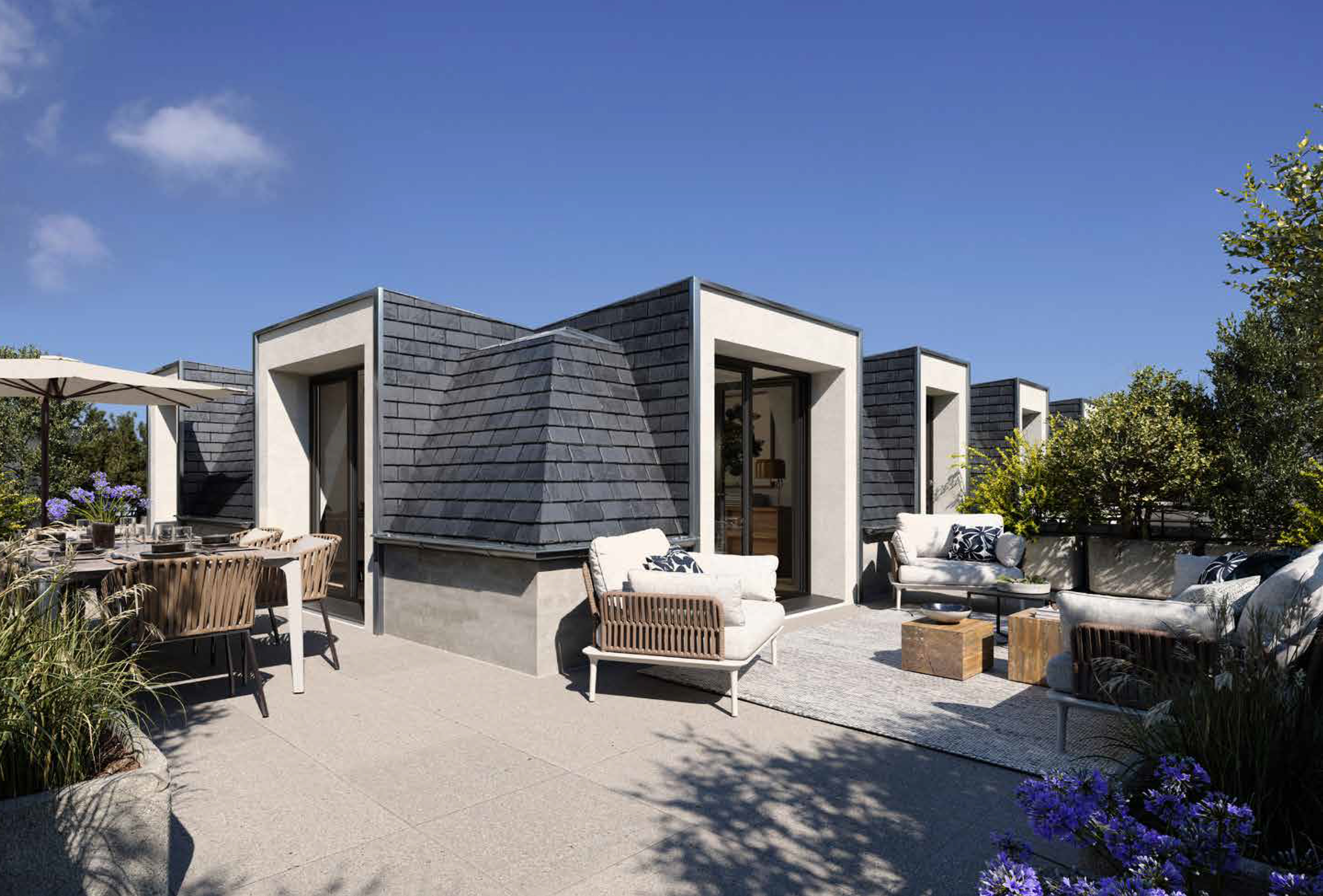 PERSPECTIVE EXTERIEURE VILLA CONDORCET