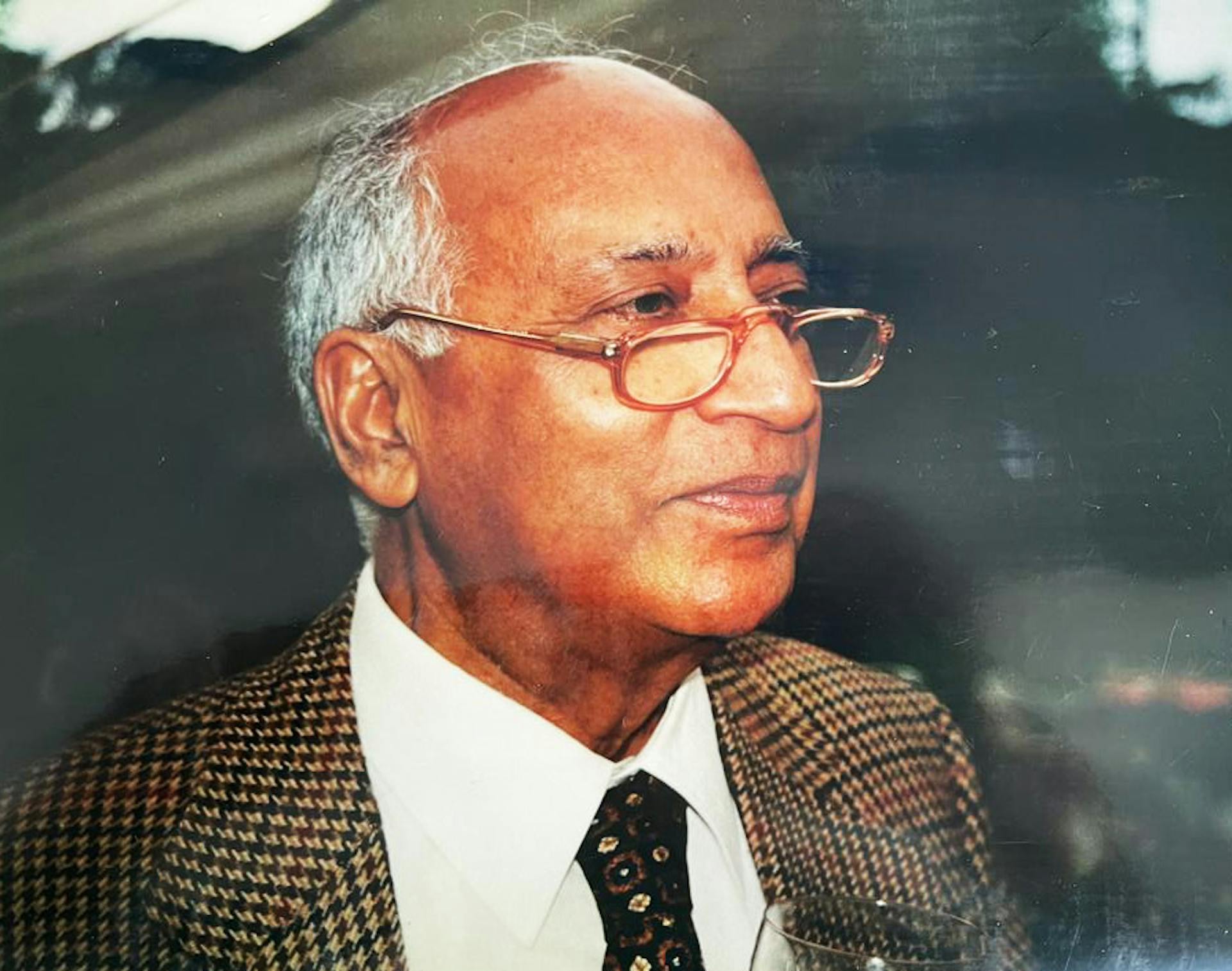 In 1997, Kapila was the first recipient of the Distinguished Service Award, awarded by the Law Society of Kenya. Credit: Sheetal Kapila.