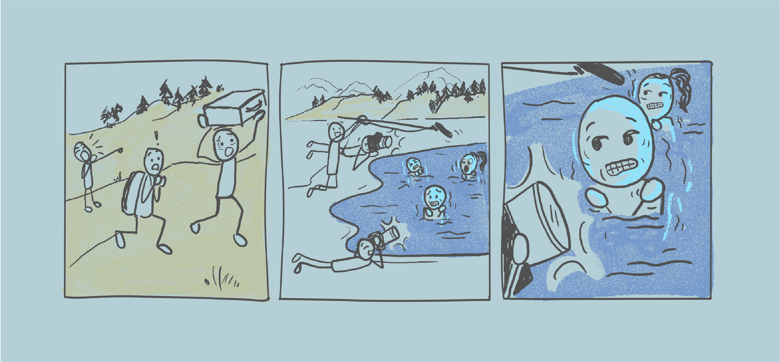 Ire on the Mountain by Neha Mehrotra; Illustration by Akshaya Zachariah for FiftyTwo.in