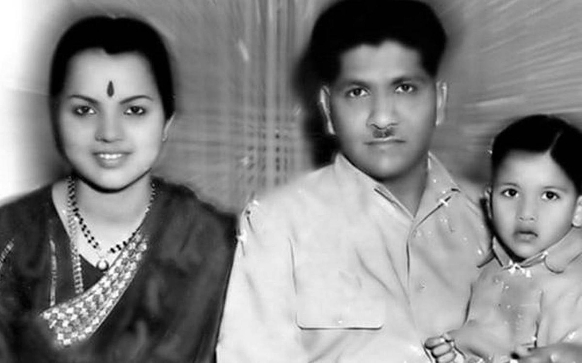 Pratima Devi, Shankar Singh and a young S.V. Rajendra Singh. Photograph by Chari; shot at Woodlands Hotel, Madras