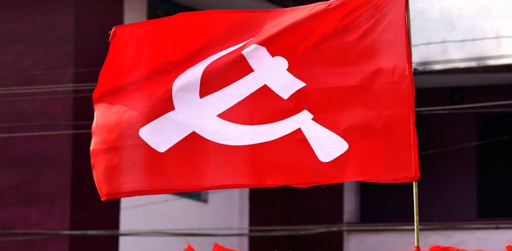 Image of a communist flag