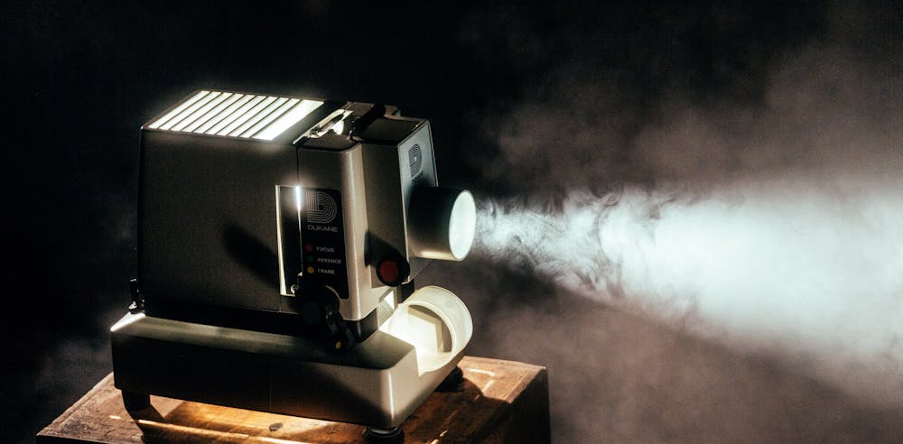 Image of a reel projector