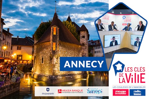 Immobilier : Les Clés de la ville à Annecy