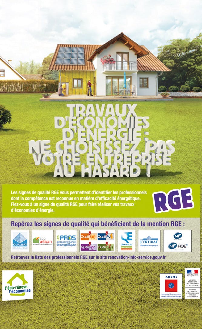 Une mention environnementale