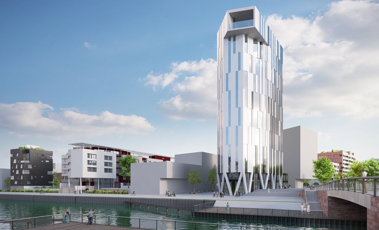 La tour de logement la plus verte du monde sera à Strasbourg 