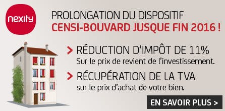 Prolongation du dispositif Censi-Bouvard jusque fin 2016