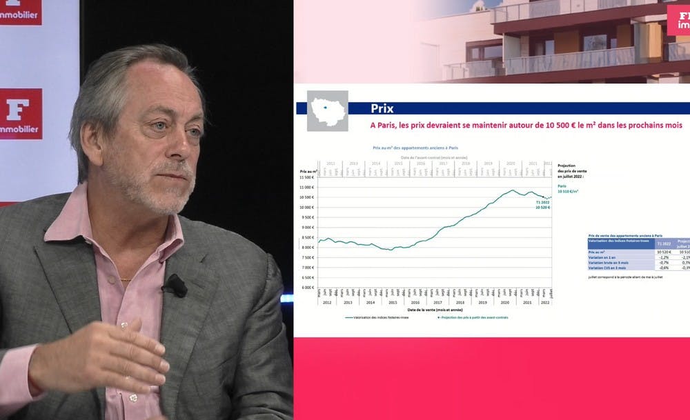 « La pause sur les prix de l'immobilier à Paris est la bienvenue »