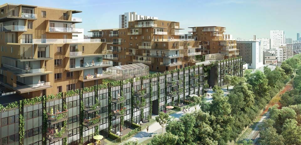 Un ancien bâtiment de la Poste transformé en logements