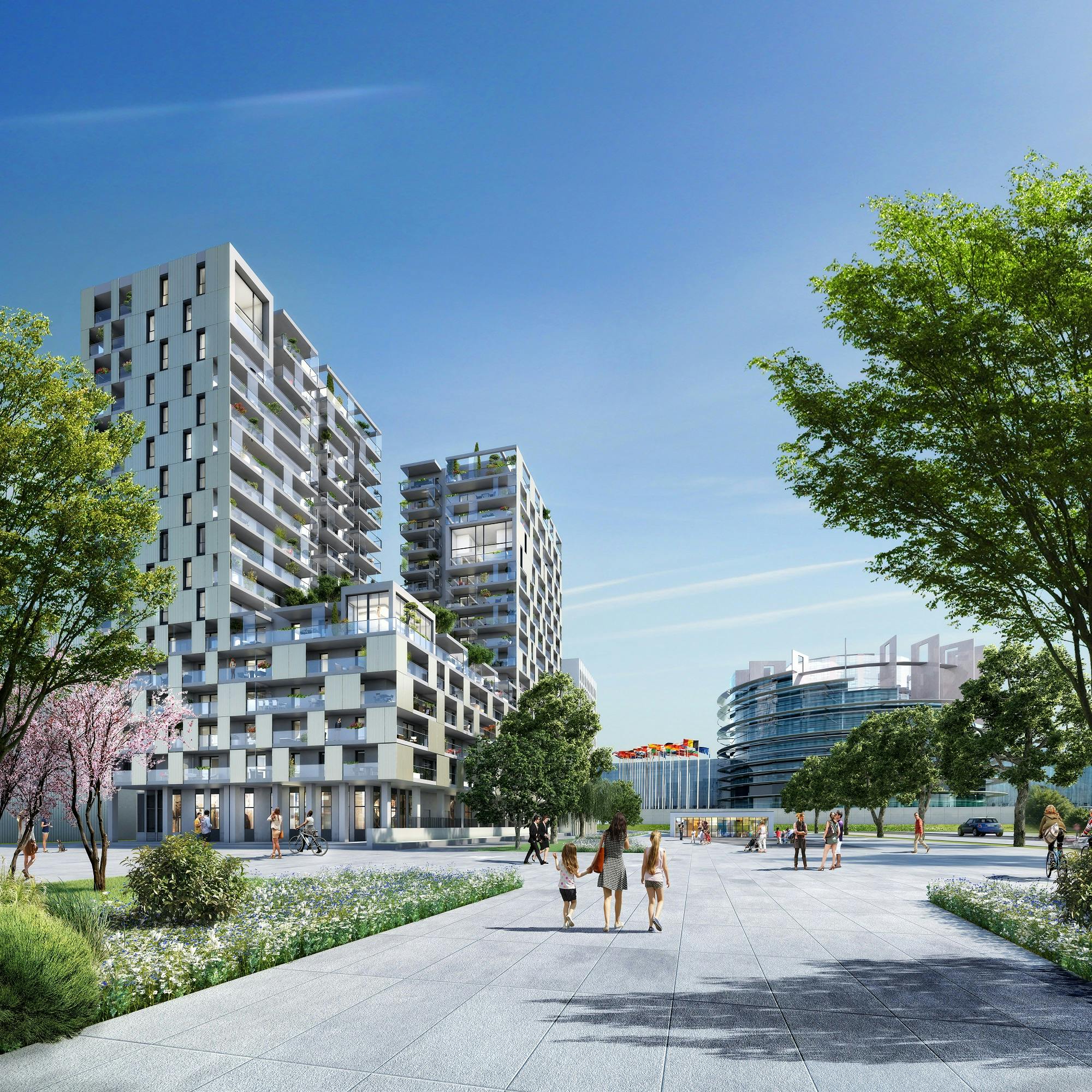 Sky Place, ou comment habiter dans le ciel strasbourgeois ?