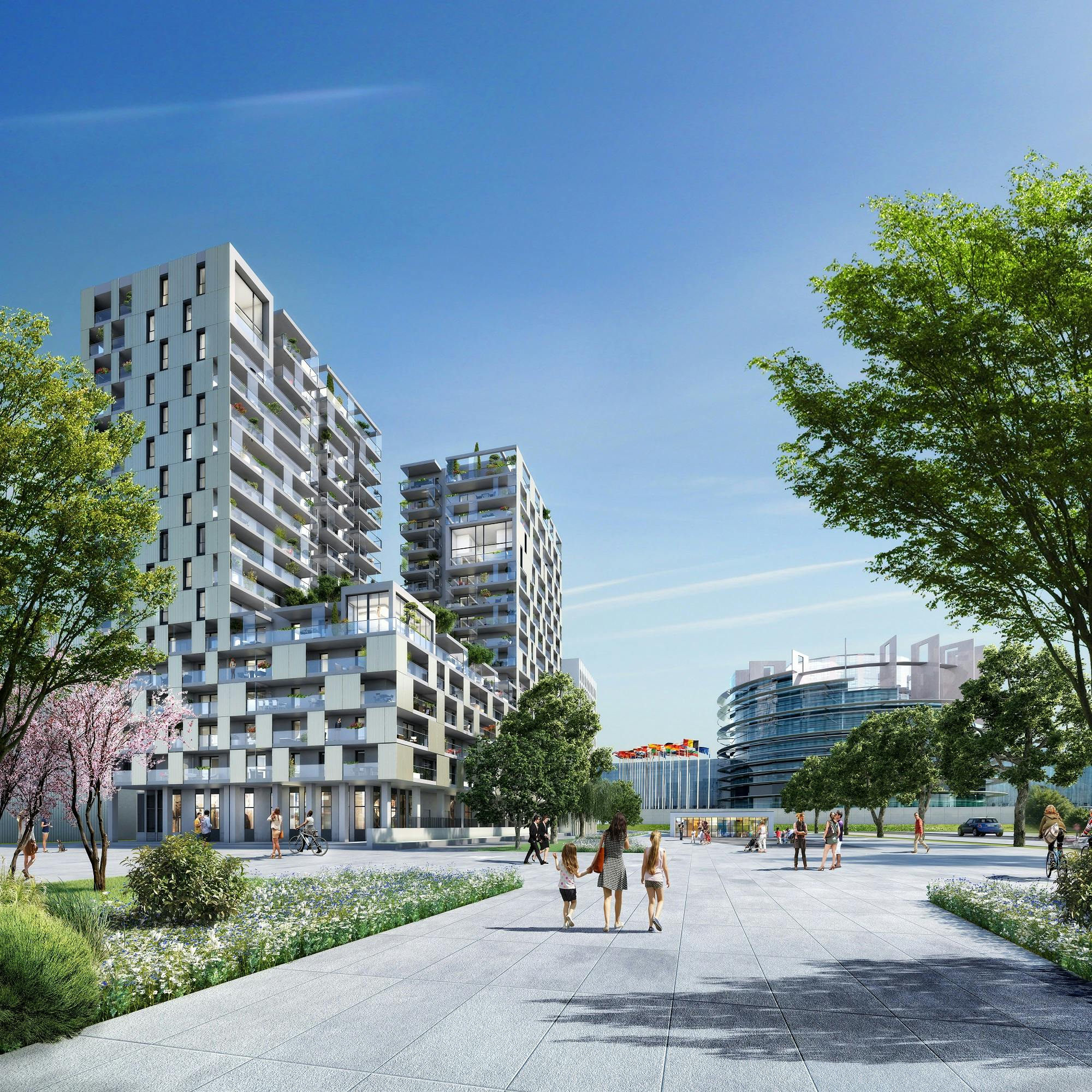 Sky Place, ou comment habiter dans le ciel strasbourgeois ? 