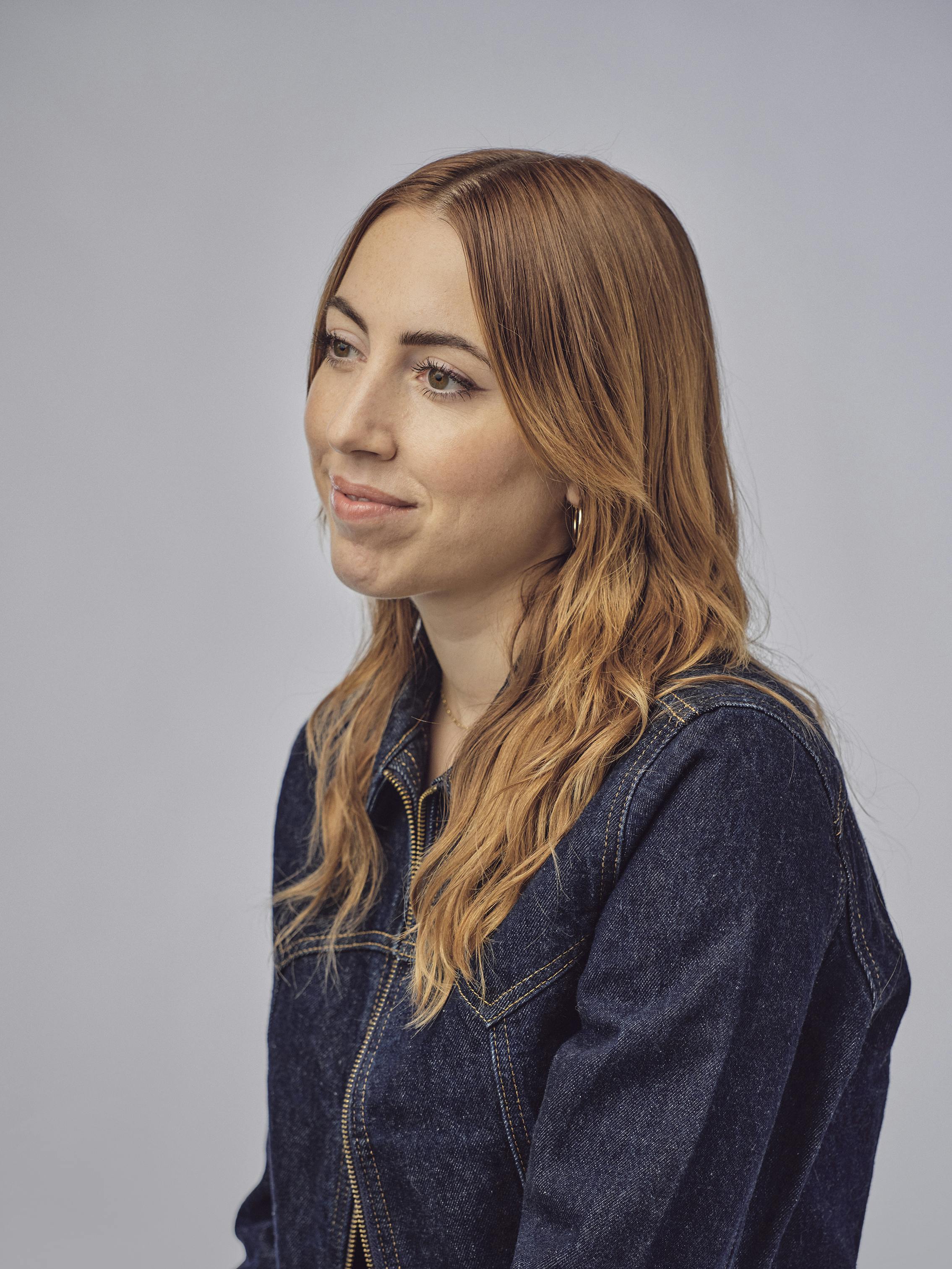 Studio portrait of Julianne Brough.