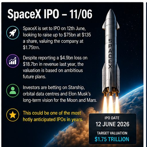 SpaceX IPO - iforex.com weekly review